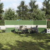 VidaXL forrude camping vandtæt 490x123 cm grøn
