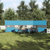 VidaXL forrude camping vandtæt 490x123 cm blå