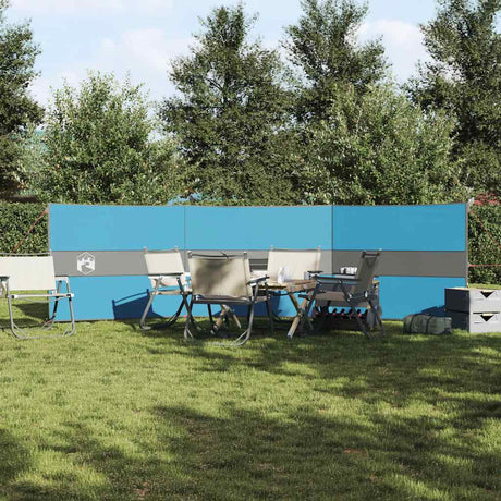 VidaXL forrude camping vandtæt 490x123 cm blå