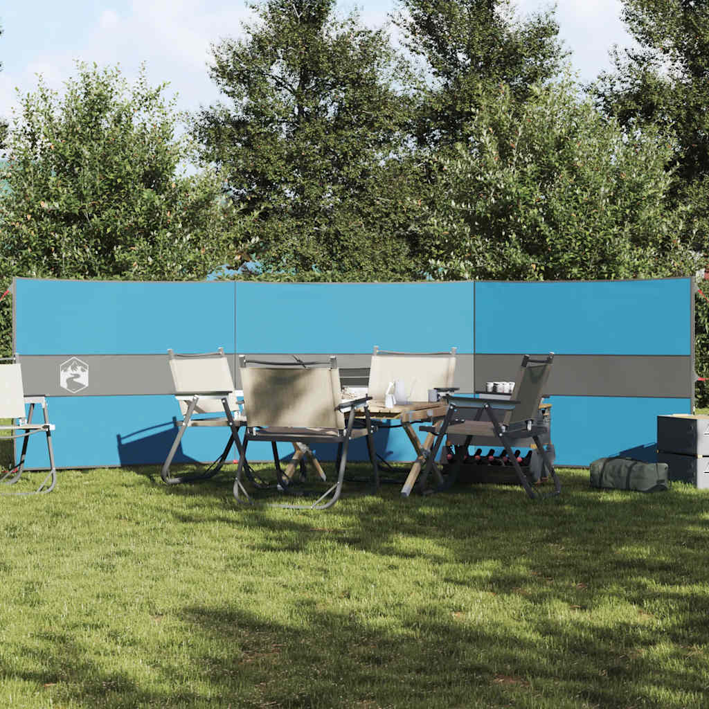 VidaXL forrude camping vandtæt 490x123 cm blå
