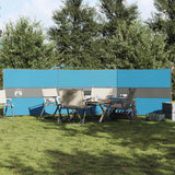 VidaXL forrude camping vandtæt 490x123 cm blå