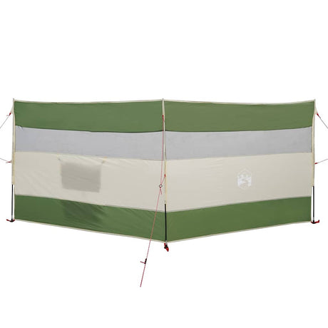 VidaXL forrude camping vandtæt 340x130 cm grøn