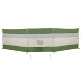 VidaXL forrude camping vandtæt 508x130 cm grøn
