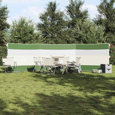 VidaXL forrude camping vandtæt 508x130 cm grøn