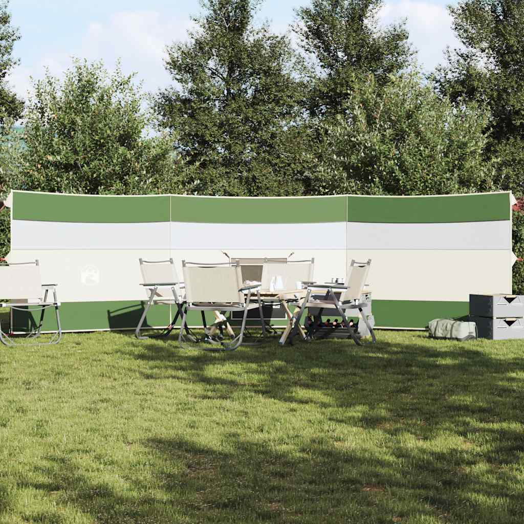 VidaXL forrude camping vandtæt 508x130 cm grøn