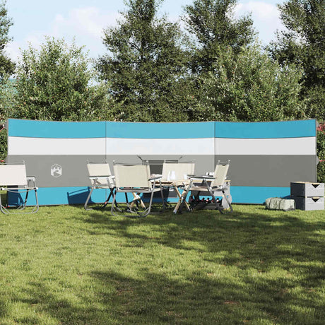 Vidaxx camping vindskærm vandtæt 508x130 cm blå