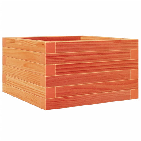 Vidaxx plantekasse 40x40x23 cm massiv fyrretræ, vask brun