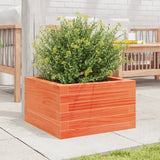 Vidaxx plantekasse 40x40x23 cm massiv fyrretræ, vask brun