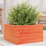 Vidaxx plantekasse 40x40x23 cm massiv fyrretræ, vask brun