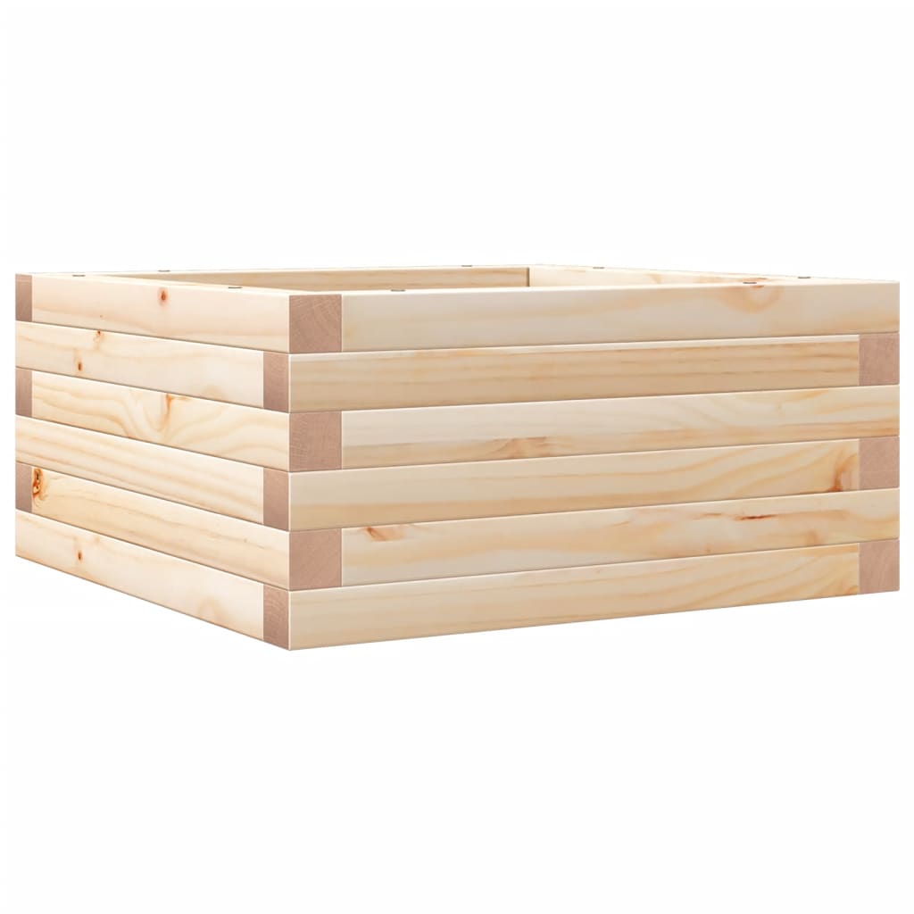 Vidaxx plantekasse 50x50x23 cm massivt fyrretræ