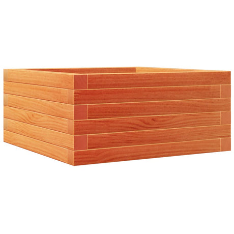 Vidaxx plantekasse 50x50x23 cm massiv fyrretræ, vask brun