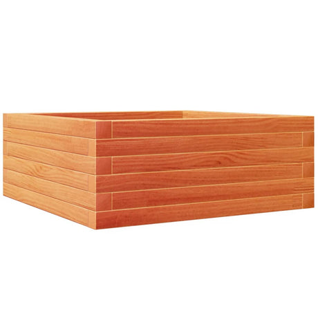 Vidaxx plantekasse 60x60x23 cm massiv fyrretræ, vask brun