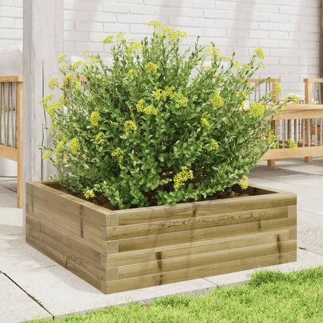 Vidaxx plantekasse 70x70x23 cm imprægneret fyrretræ
