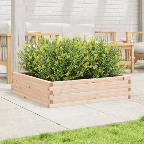 Vidaxx plantekasse 90x90x23 cm massivt fyrretræ
