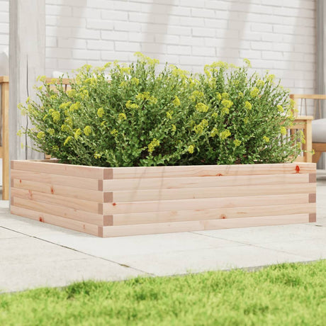 Vidaxx plantekasse 90x90x23 cm massivt fyrretræ