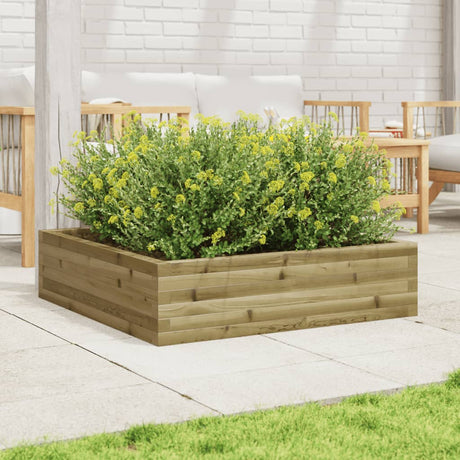 Vidaxx plantekasse 90x90x23 cm imprægneret fyrretræ