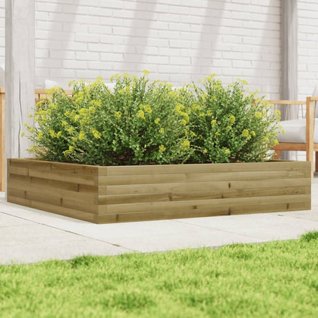 Vidaxx plantekasse 110x110x23 cm imprægneret fyrretræ