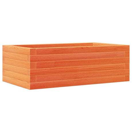 Vidaxx plantekasse 70x40x23 cm massiv fyrretræ, vask brun