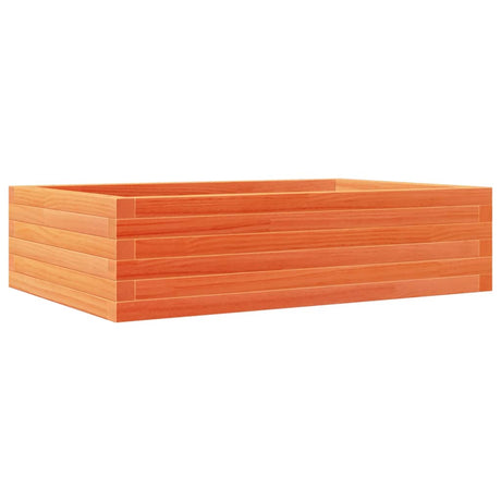 Vidaxx plantekasse 90x60x23 cm massiv fyrretræ, vask brun