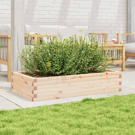 Vidaxx plantekasse 110x60x23 cm massivt fyrretræ