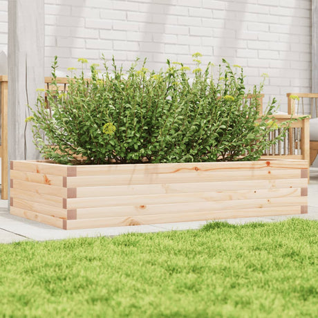 Vidaxx plantekasse 110x60x23 cm massivt fyrretræ