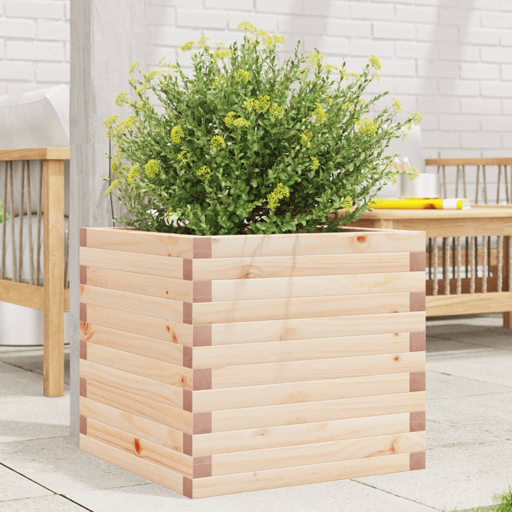 Vidaxx plantekasse 50x50x45,5 cm massivt fyrretræ