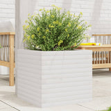 Vidaxx plantekasse 50x50x45,5 cm massiv fyrretræ hvid
