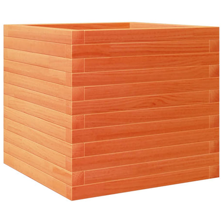 Vidaxx plantekasse 50x50x45,5 cm massiv fyrretræ, vask brun