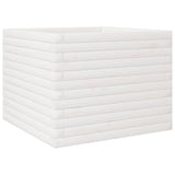 Vidaxx plantekasse 60x60x45,5 cm massiv fyrretræ hvid