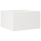 Vidaxx plantekasse 80x80x45,5 cm massiv fyrretræ hvid