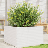 Vidaxx plantekasse 80x80x45,5 cm massiv fyrretræ hvid