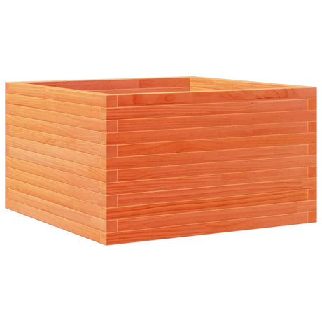 Vidaxx plantekasse 80x80x45,5 cm massiv fyrretræ, vask brun