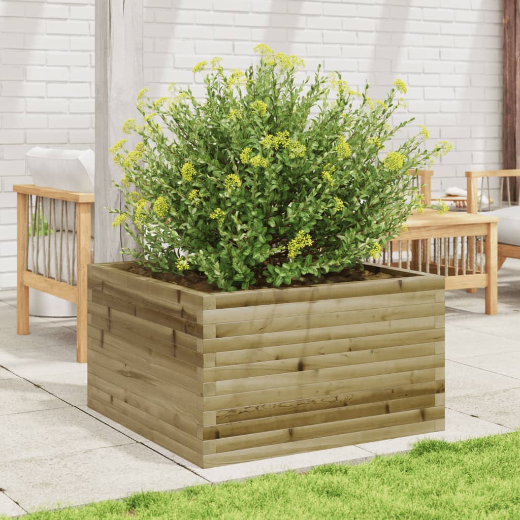 Vidaxx plantekasse 80x80x45,5 cm imprægneret fyrretræ