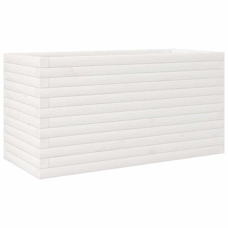 Vidaxx plantekasse 90x40x45,5 cm massiv fyrretræ hvid