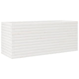 Vidaxx plantekasse 110x40x45,5 cm massiv fyrretræ hvid