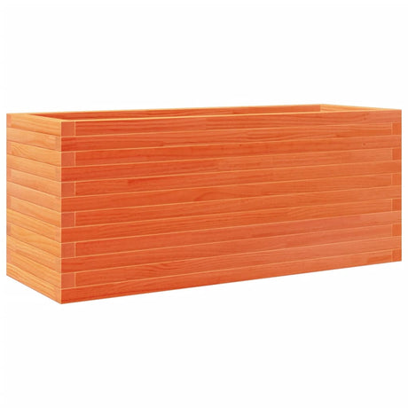 Vidaxx plantekasse 110x40x45,5 cm massiv fyrretræ, vask brun