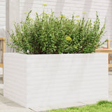 Vidaxx plantekasse 90x60x45,5 cm massiv fyrretræ hvid