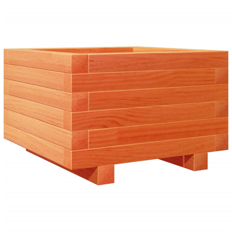 Vidaxx plantekasse 40x40x26,5 cm massiv fyrretræ, vask brun