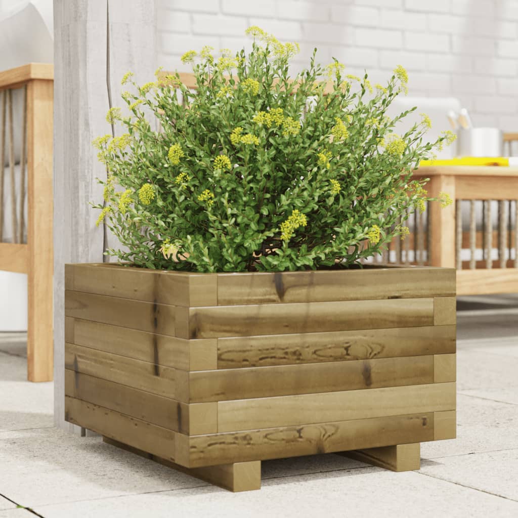 Vidaxx plantekasse 40x40x26,5 cm imprægneret fyrretræ
