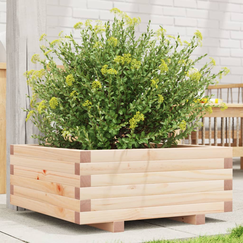 Vidaxx plantekasse 60x60x26,5 cm massivt fyrretræ