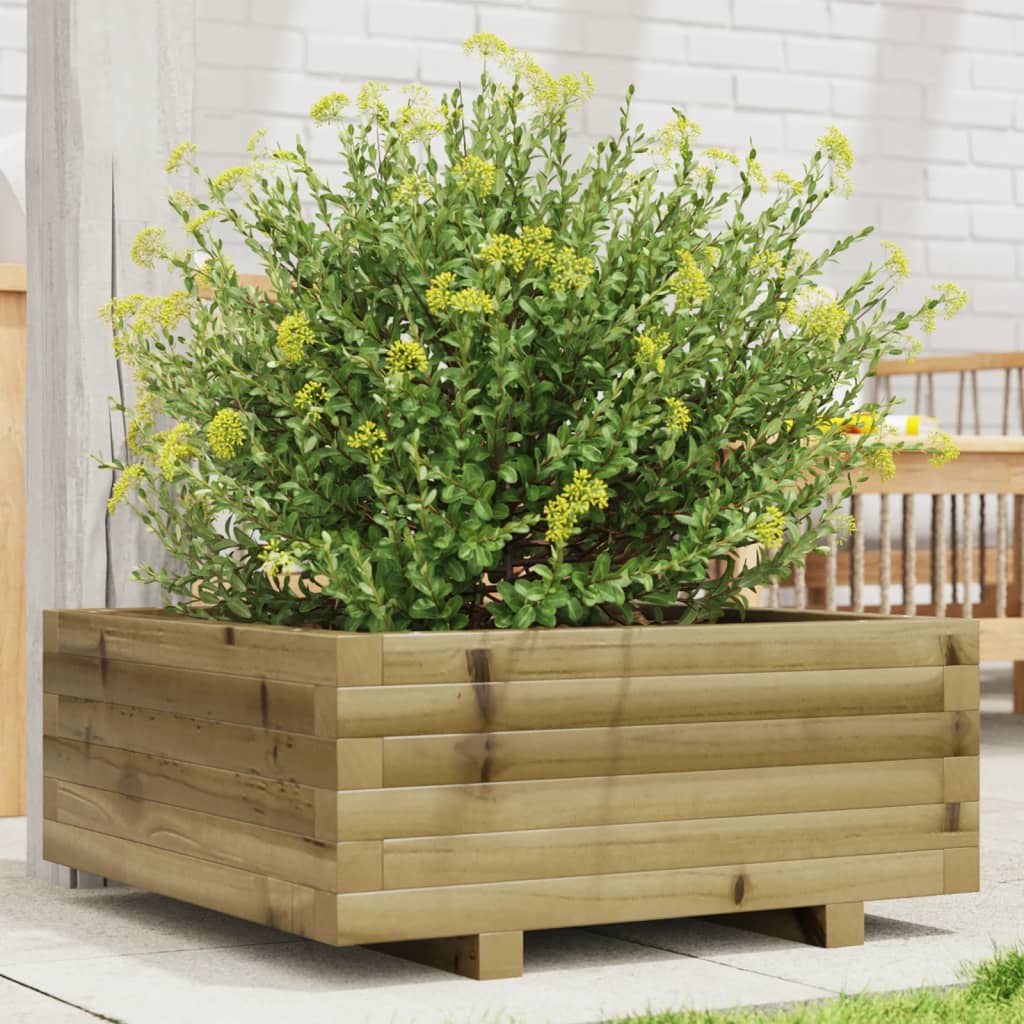 Vidaxx plantekasse 60x60x26,5 cm imprægneret fyrretræ
