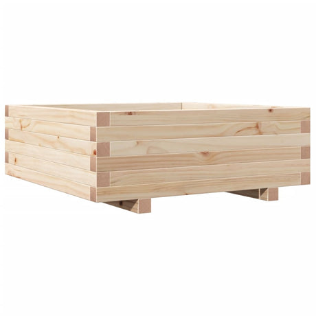 Vidaxx plantekasse 70x70x26,5 cm massivt fyrretræ