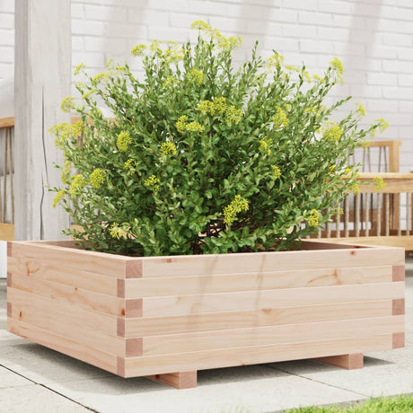 Vidaxx plantekasse 70x70x26,5 cm massivt fyrretræ