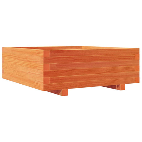 Vidaxx plantekasse 70x70x26,5 cm massiv fyrretræ, vask brun