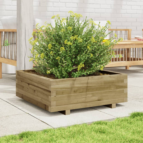 Vidaxx plantekasse 70x70x26,5 cm imprægneret fyrretræ