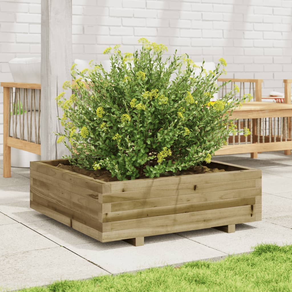 Vidaxx plantekasse 80x80x26,5 cm imprægneret fyrretræ