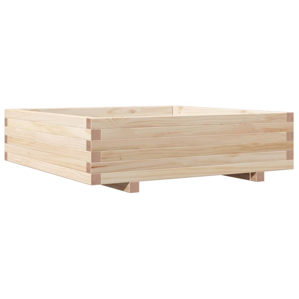 Vidaxx plantekasse 90x90x26,5 cm massivt fyrretræ