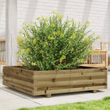 Vidaxx plantekasse 90x90x26,5 cm imprægneret fyrretræ