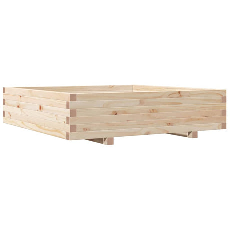 Vidaxx plantekasse 100x100x26,5 cm massivt fyrretræ