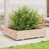 Vidaxx plantekasse 100x100x26,5 cm massivt fyrretræ